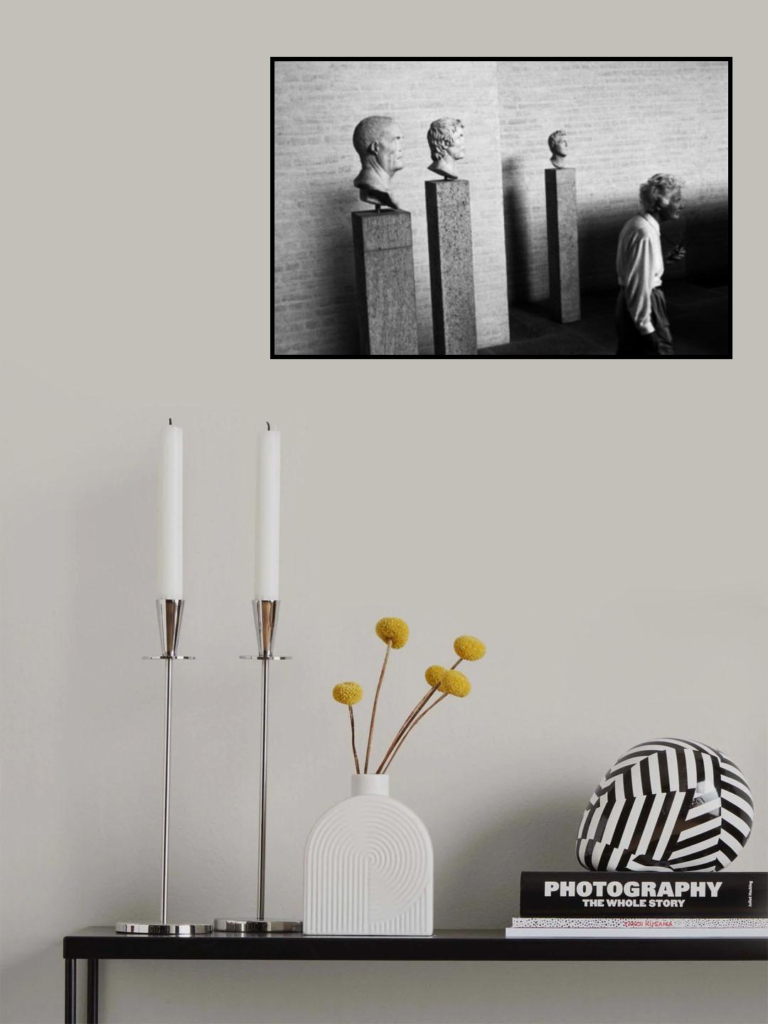 Philosophical perspective (from the series "Kunstbetrachtung") Poster och Canvastavla