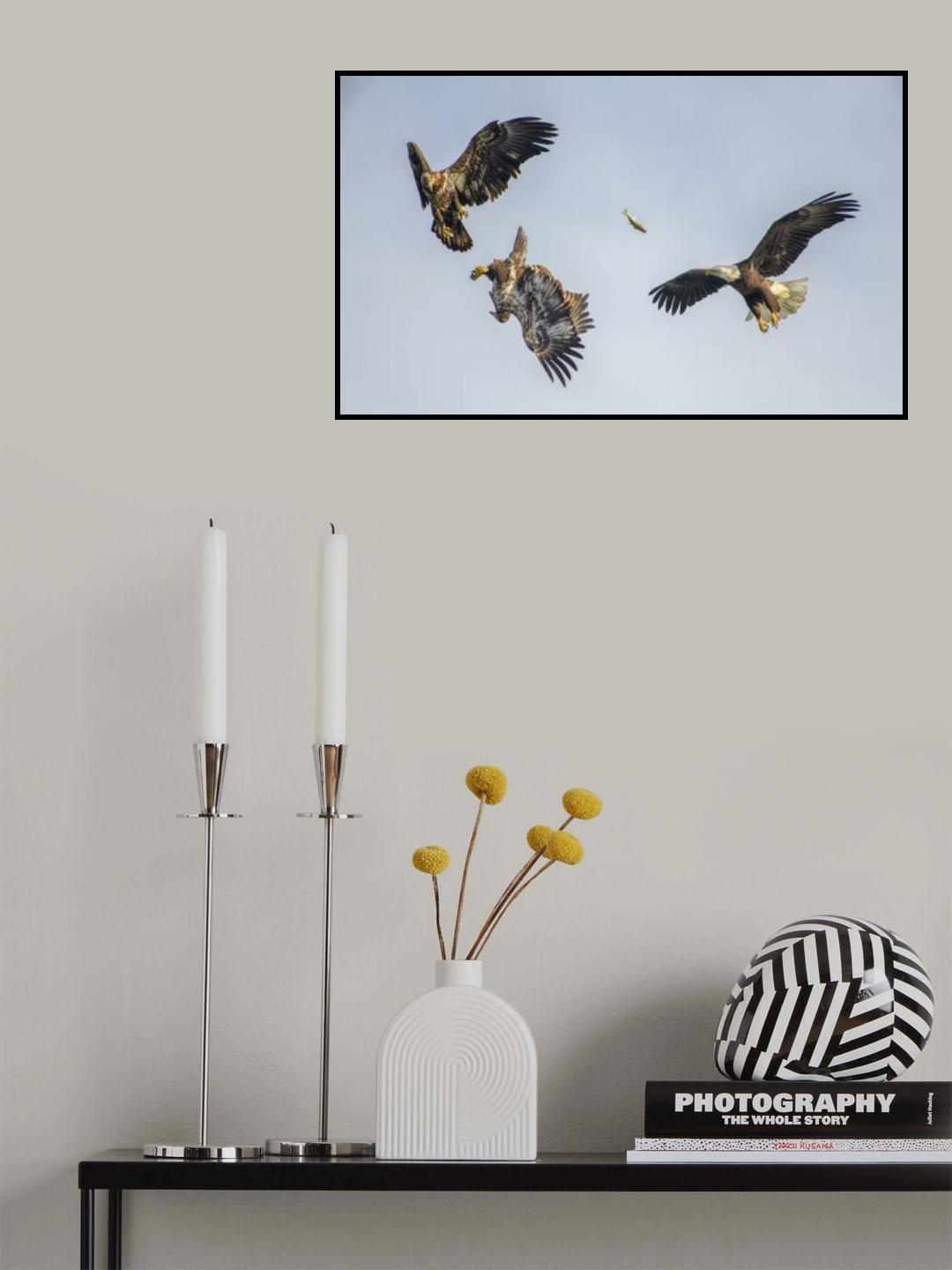 Three and One Poster och Canvastavla
