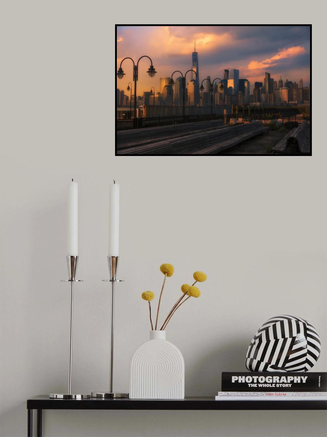 Old NYC Poster och Canvastavla