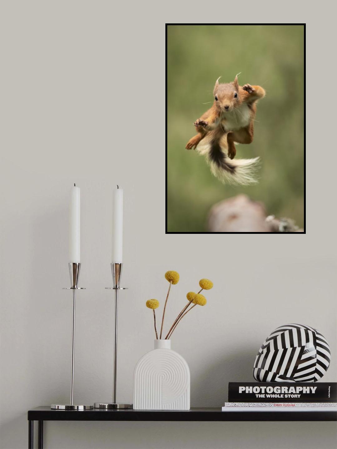 Ninja dancing Poster och Canvastavla