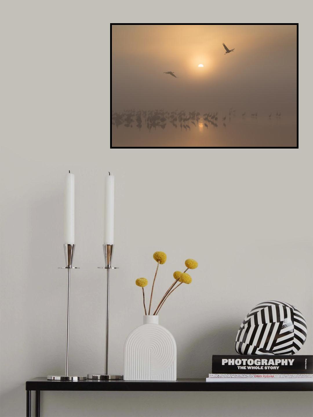 Sunrise Poster och Canvastavla