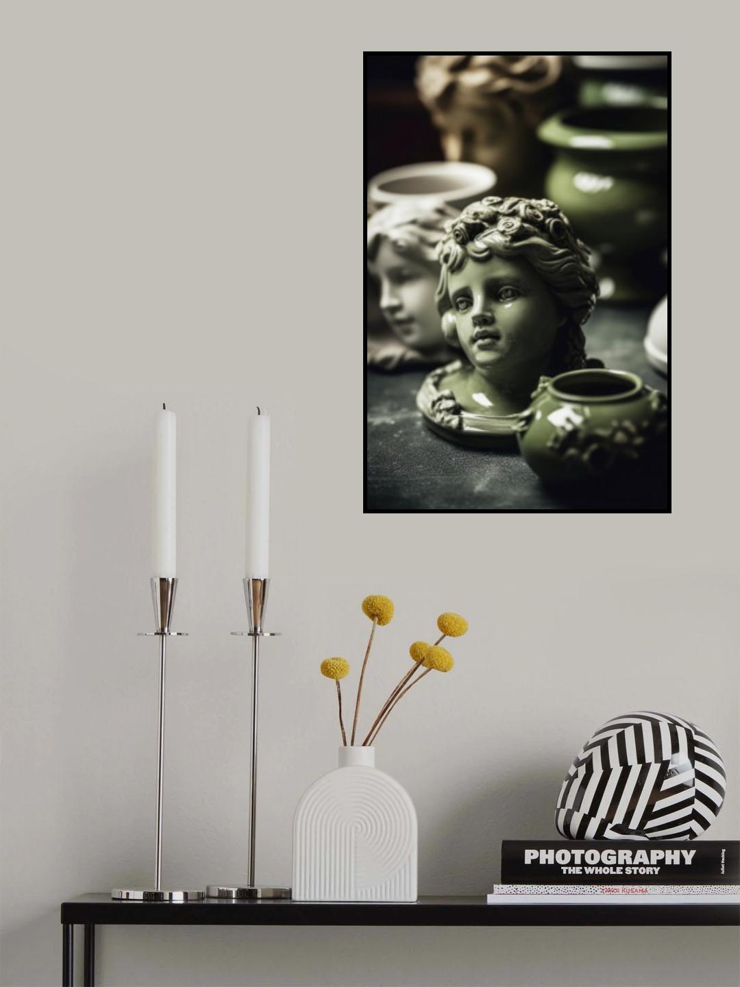 Green Ceramic Poster och Canvastavla