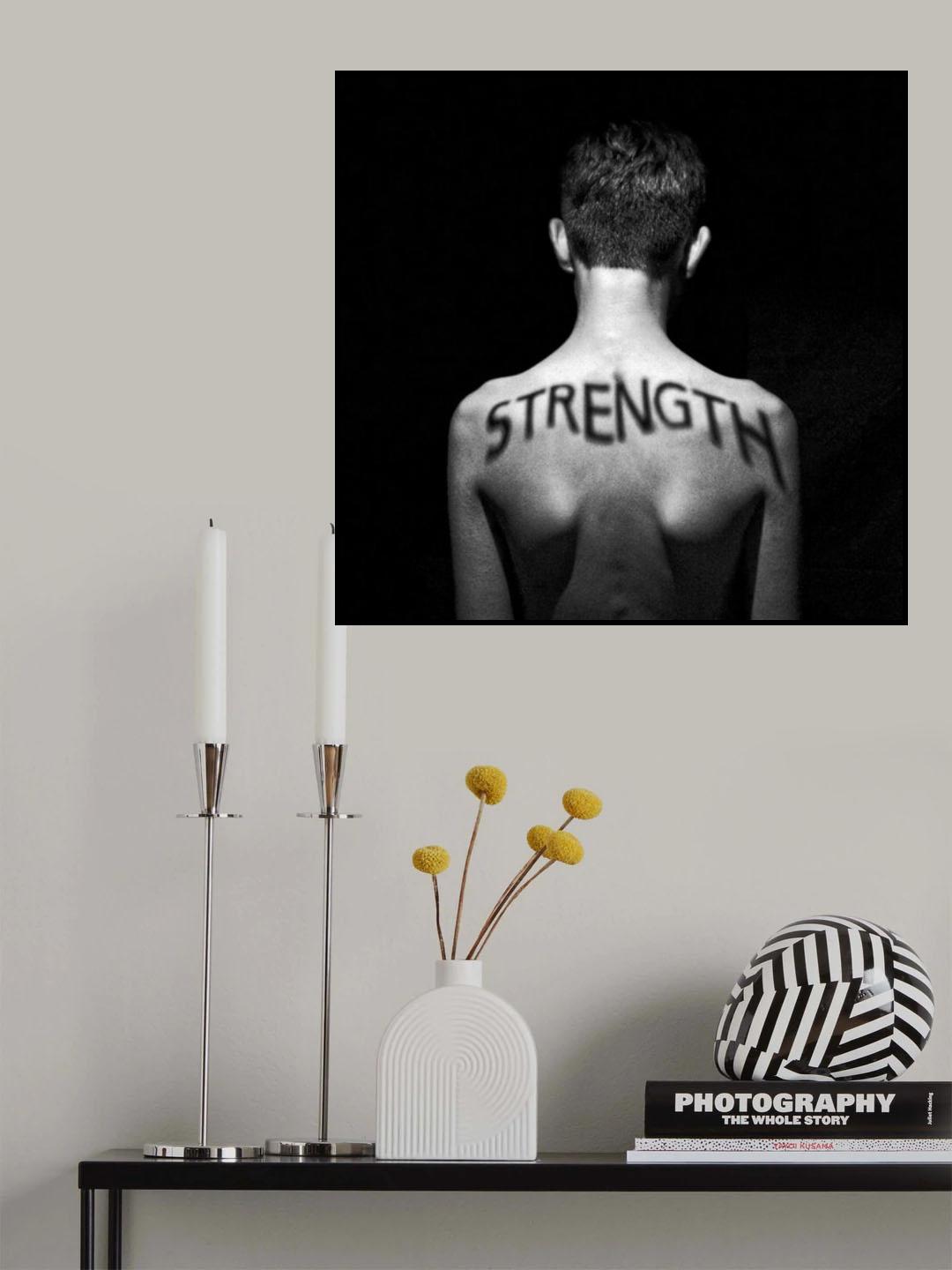 The State of Being Strong Poster och Canvastavla