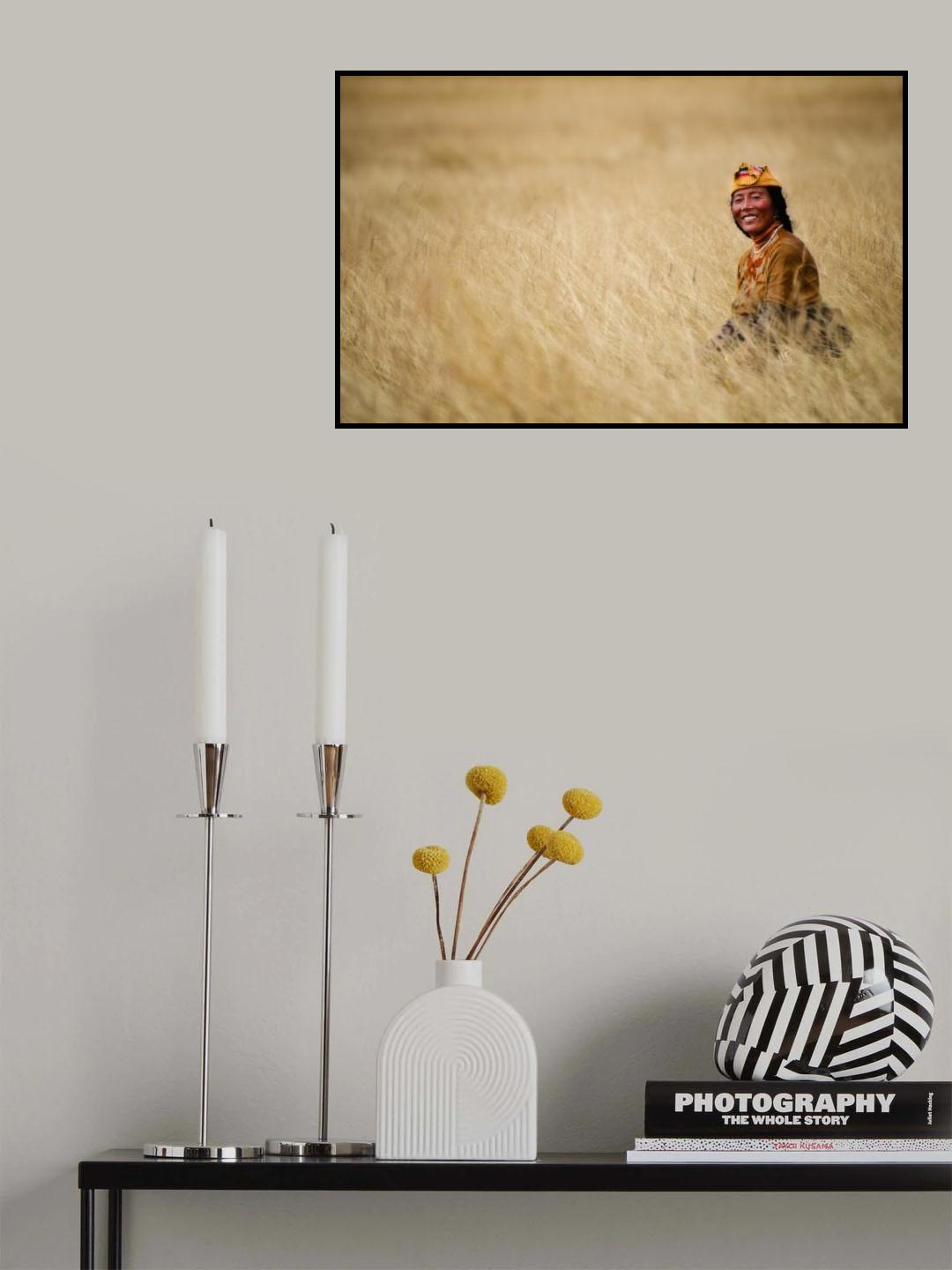 ...and it was all Yellow...... Poster och Canvastavla
