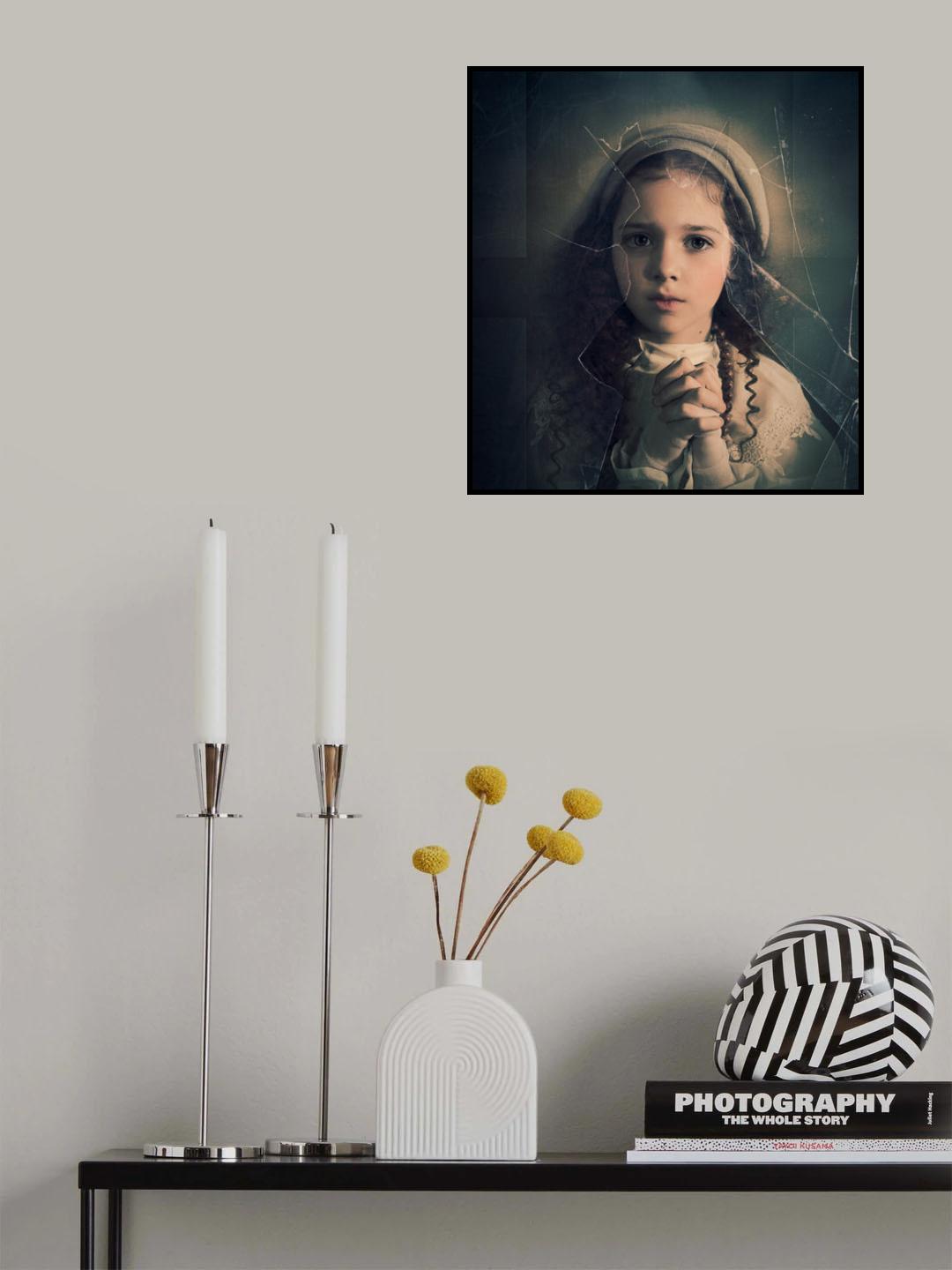 Broken glass Poster och Canvastavla