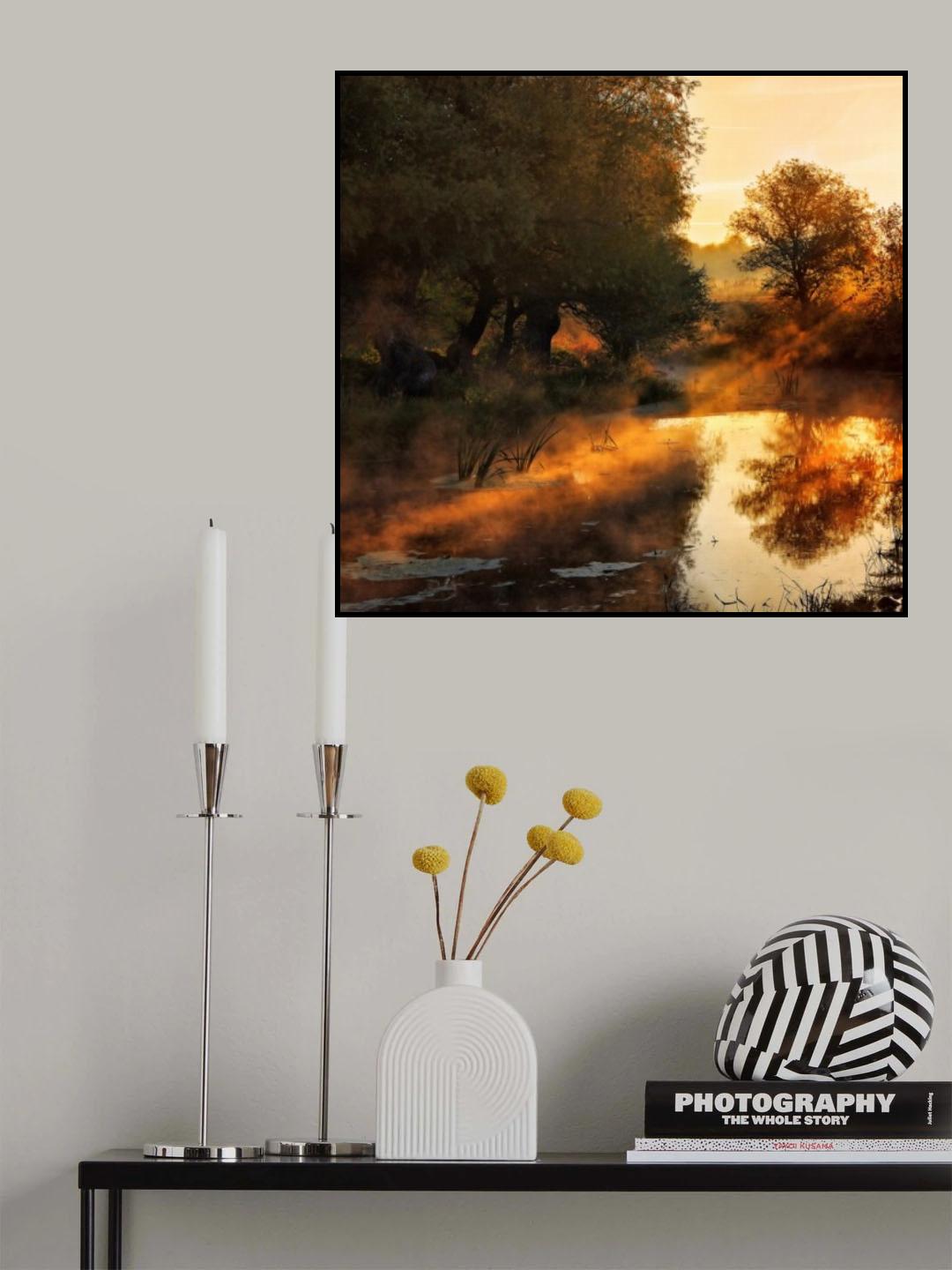 When nature paints with light I Poster och Canvastavla