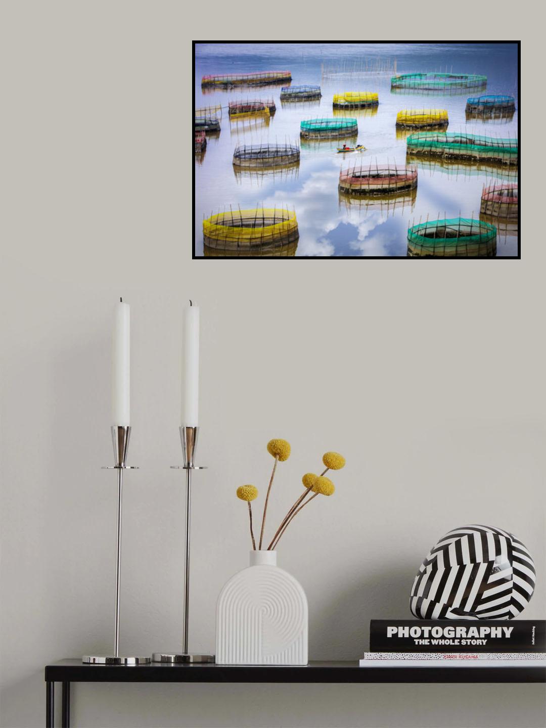 Fisherman Life Poster och Canvastavla