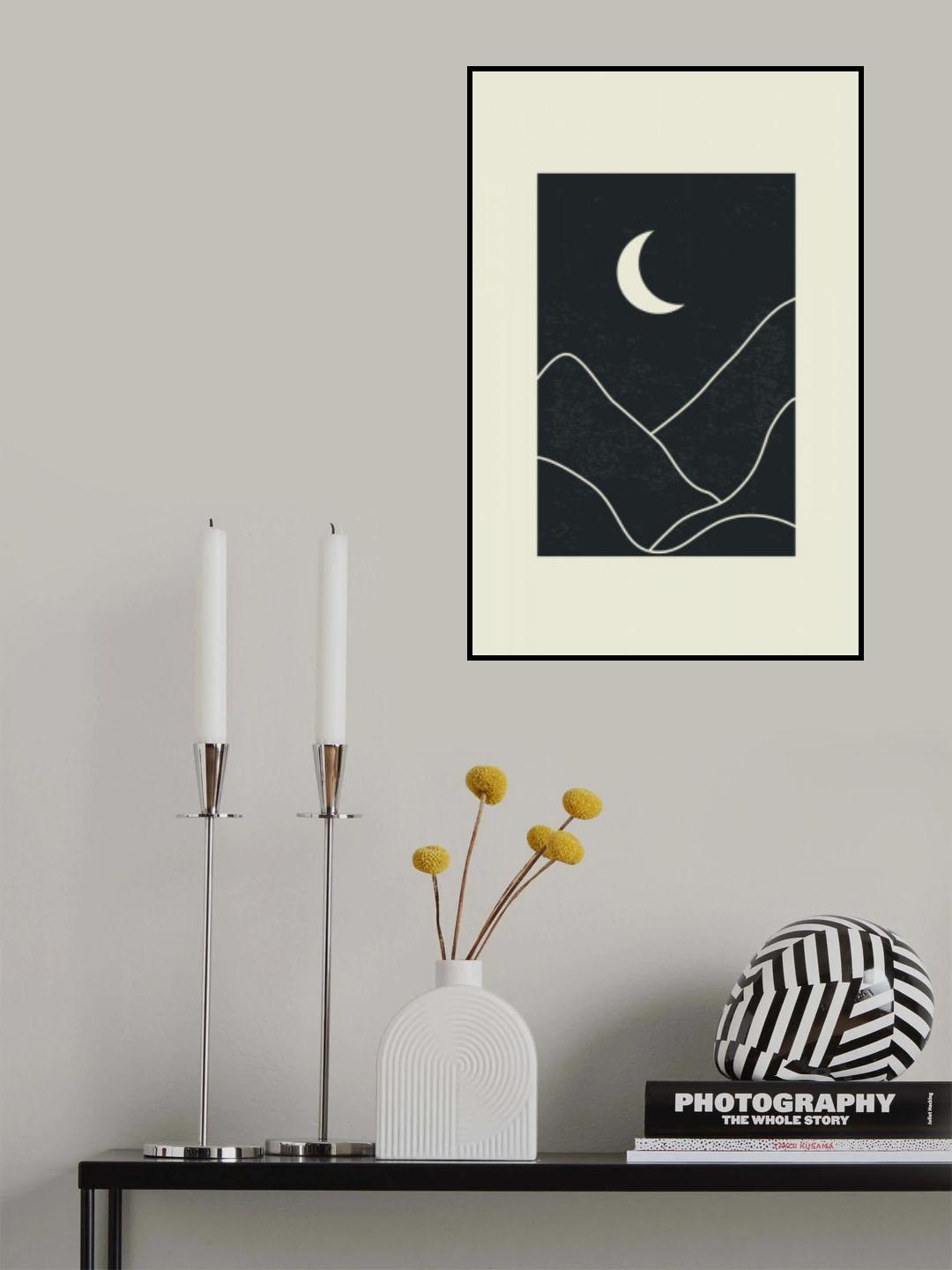 Minimal Mountains #7 Poster och Canvastavla