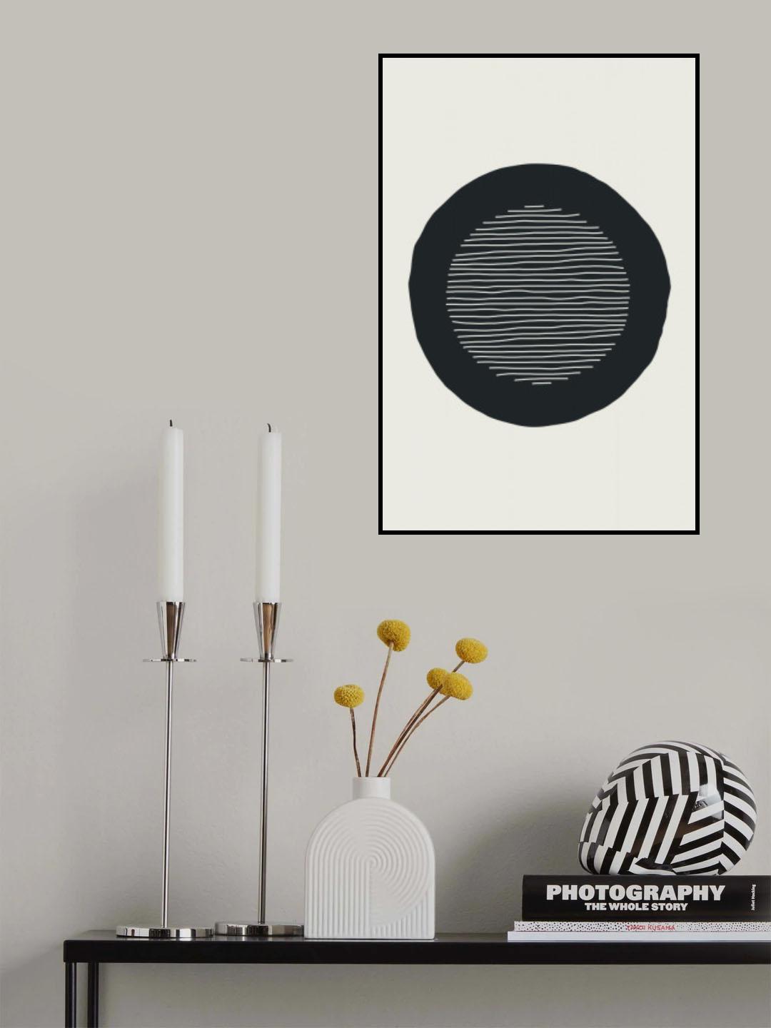 Circle Vibe Series #3 Poster och Canvastavla