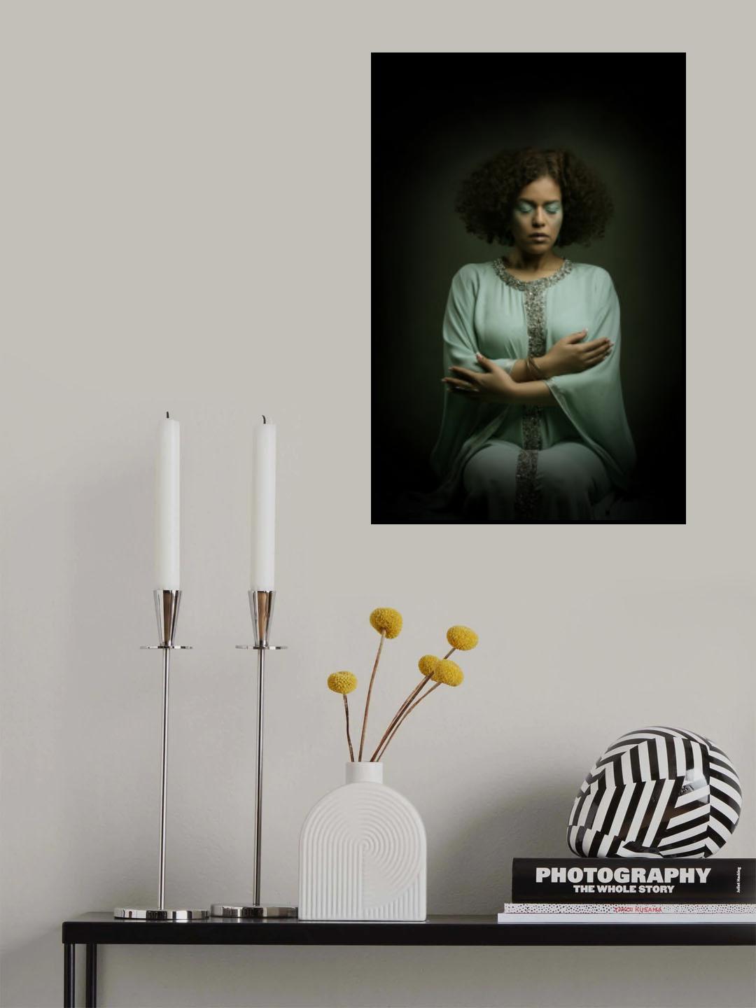 Persian Girl Poster och Canvastavla