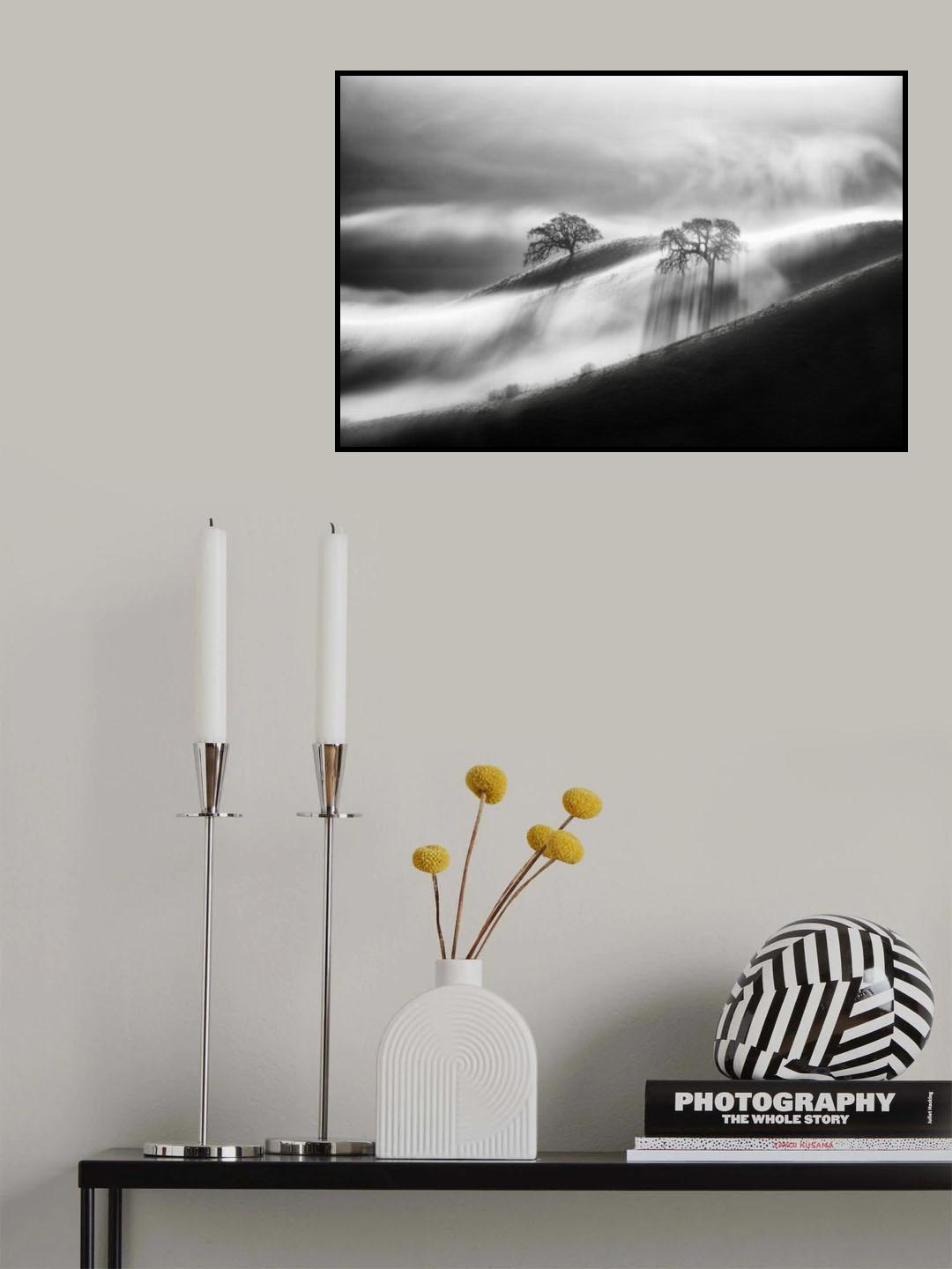 Under The Morning Fog Poster och Canvastavla