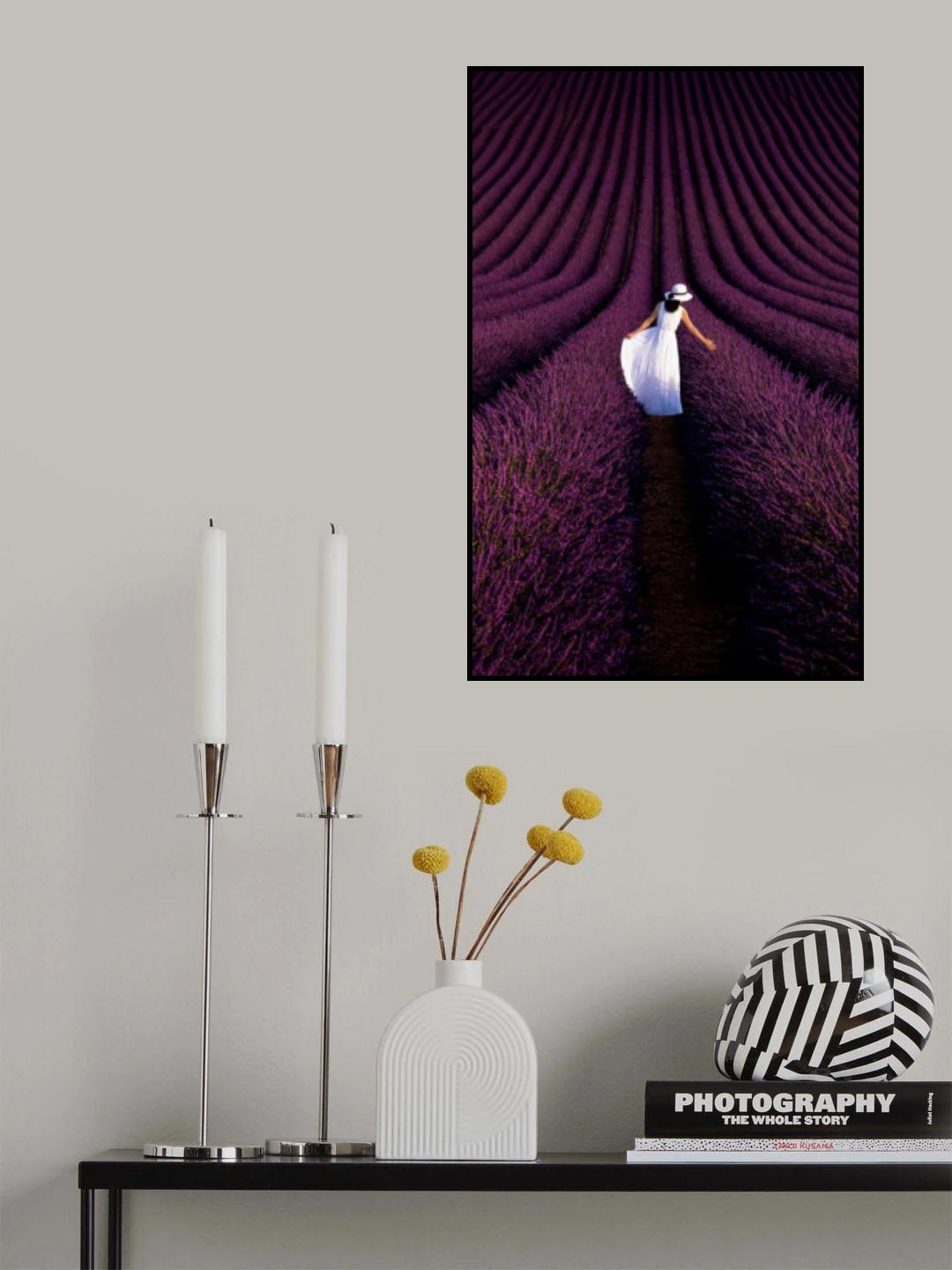 Provence Ultra Purple Poster och Canvastavla