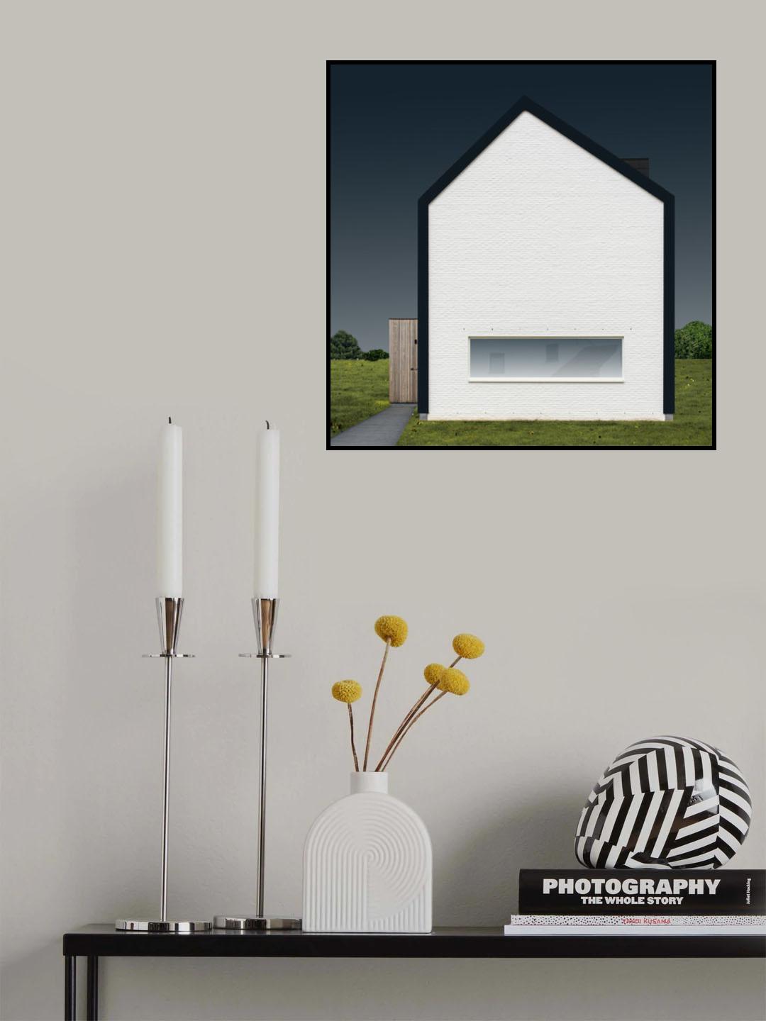 Minimalistic architecture Poster och Canvastavla