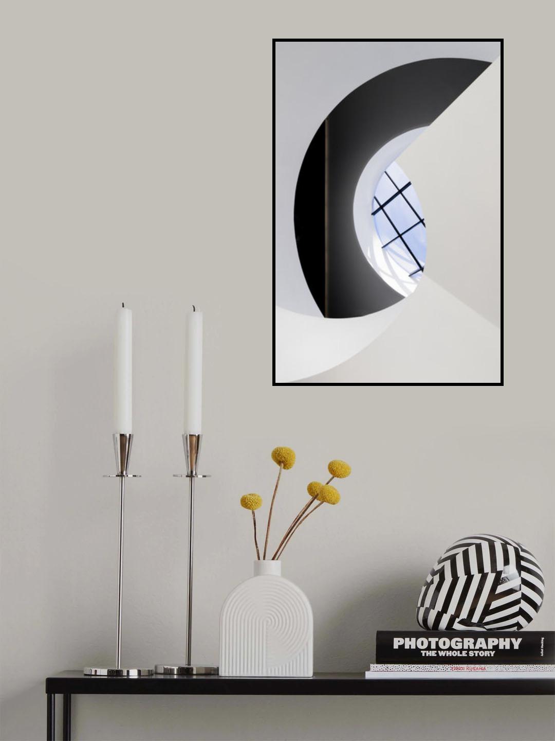 Abstract Architecture Poster och Canvastavla