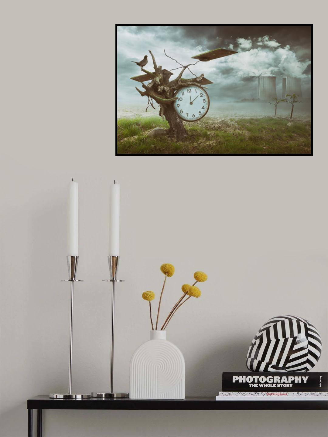 Time Flies Poster och Canvastavla