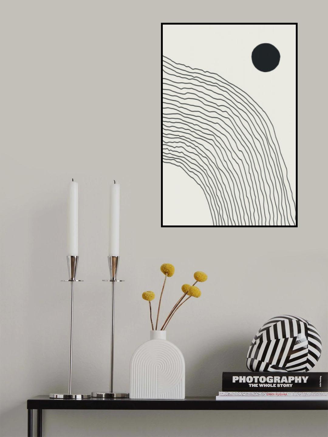 Boho Lines Series #5 Poster och Canvastavla