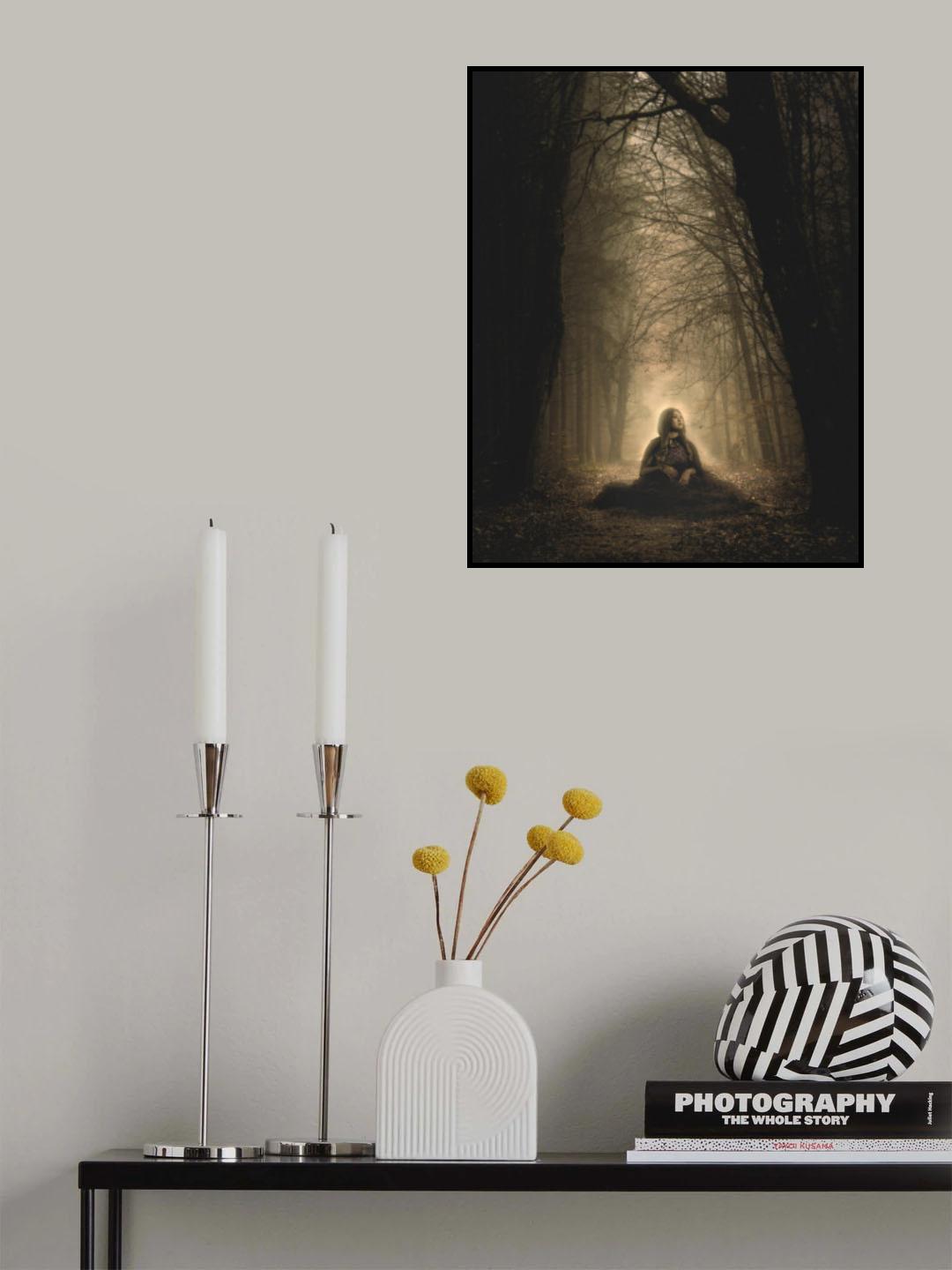 Dark Forest Poster och Canvastavla