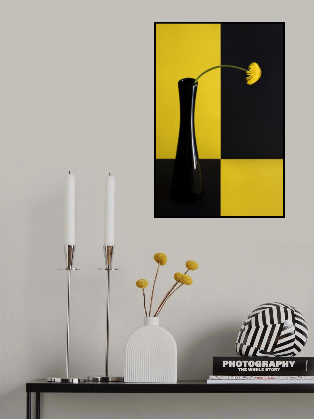 Still life with dandelion Poster och Canvastavla