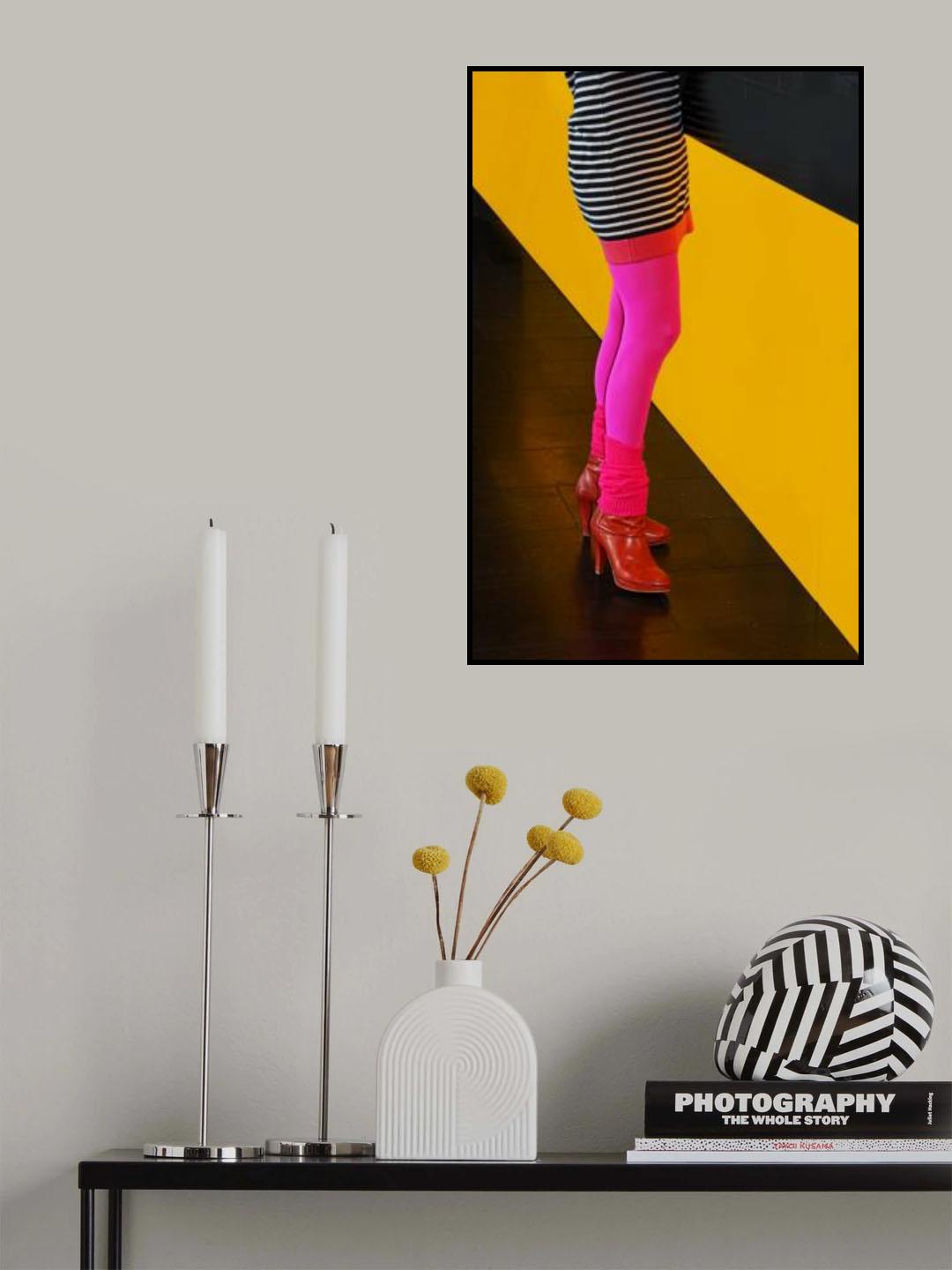 Striped Dress Poster och Canvastavla