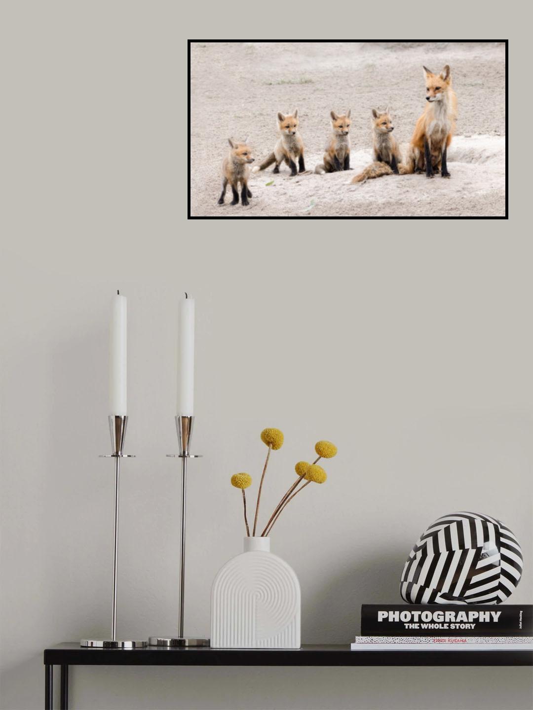 Family portrait Poster och Canvastavla