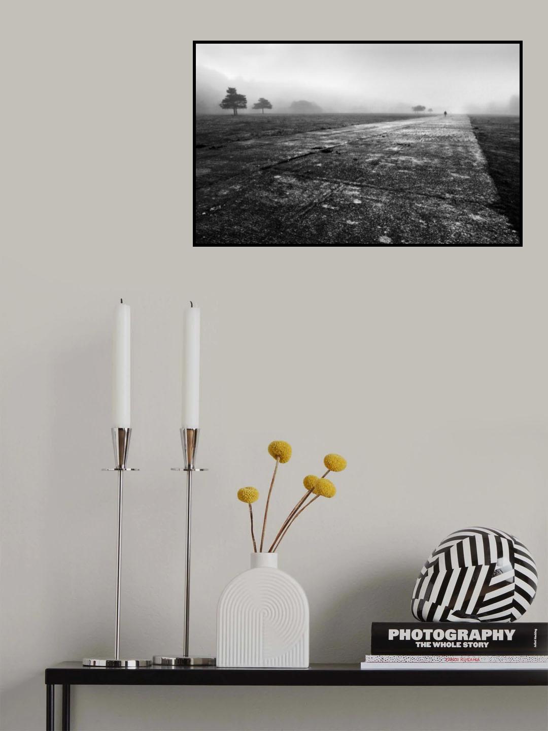 Paseo en perspectiva Poster och Canvastavla