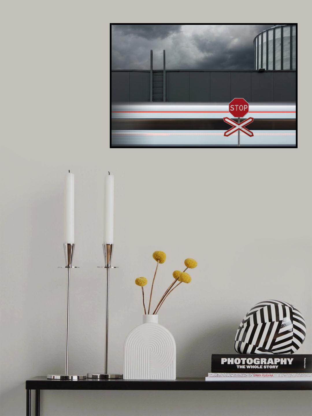 stop Poster och Canvastavla