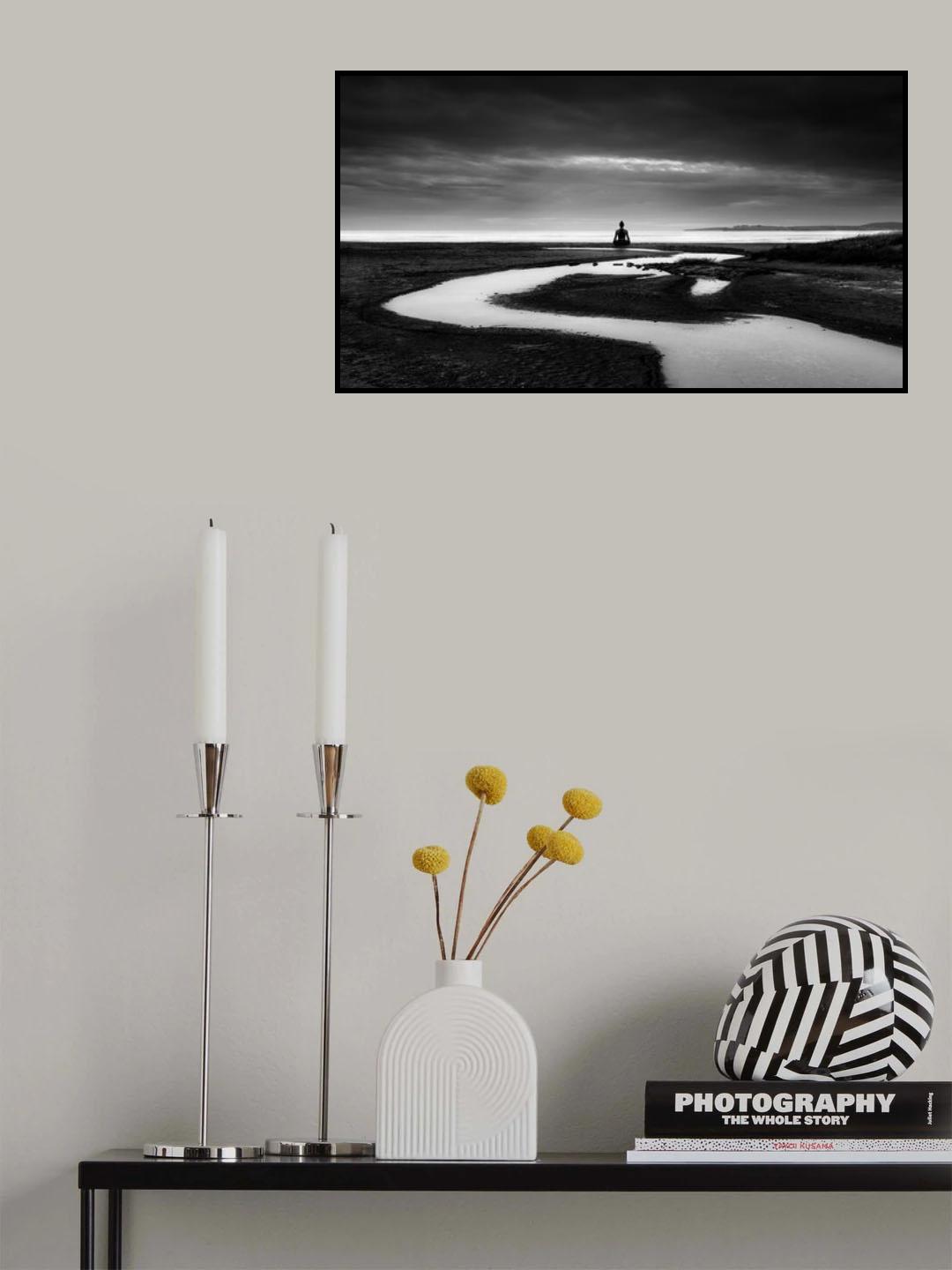 Zen Beach Poster och Canvastavla