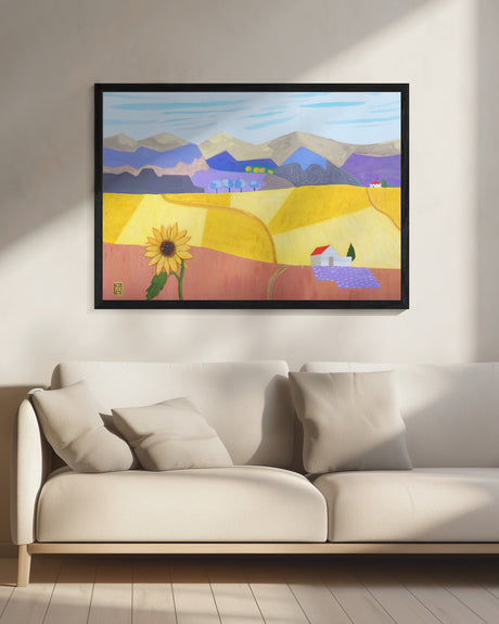 Sunflower Poster och Canvastavla