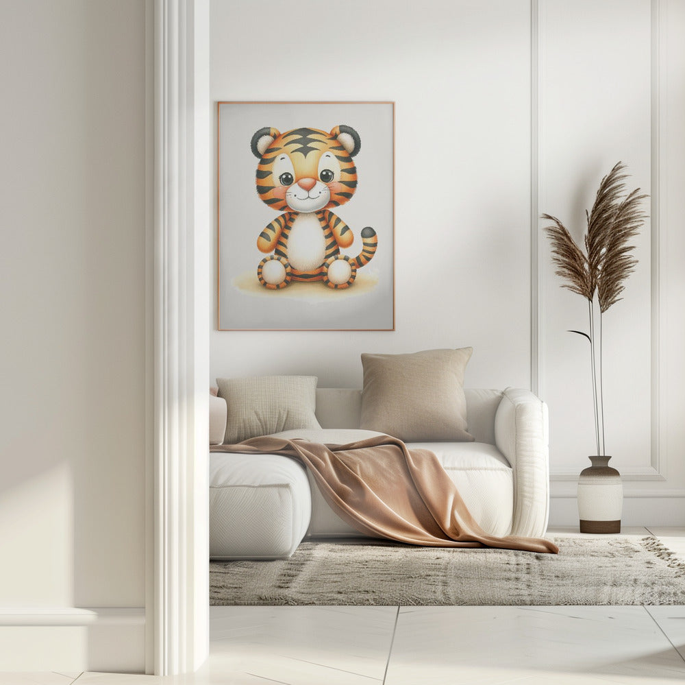 Tiger Poster och Canvastavla