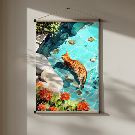 Cat's life 10 Poster och Canvastavla