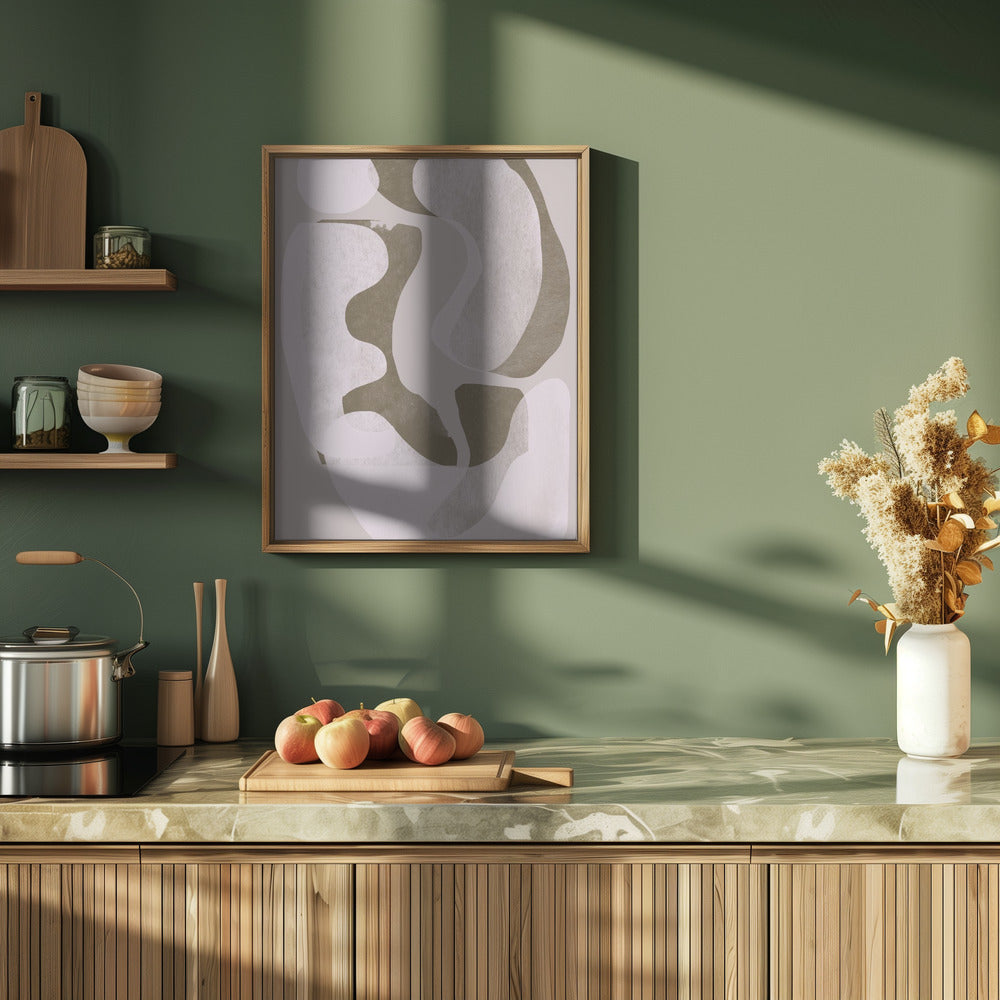 Paper Cut Composition No.3 Poster och Canvastavla