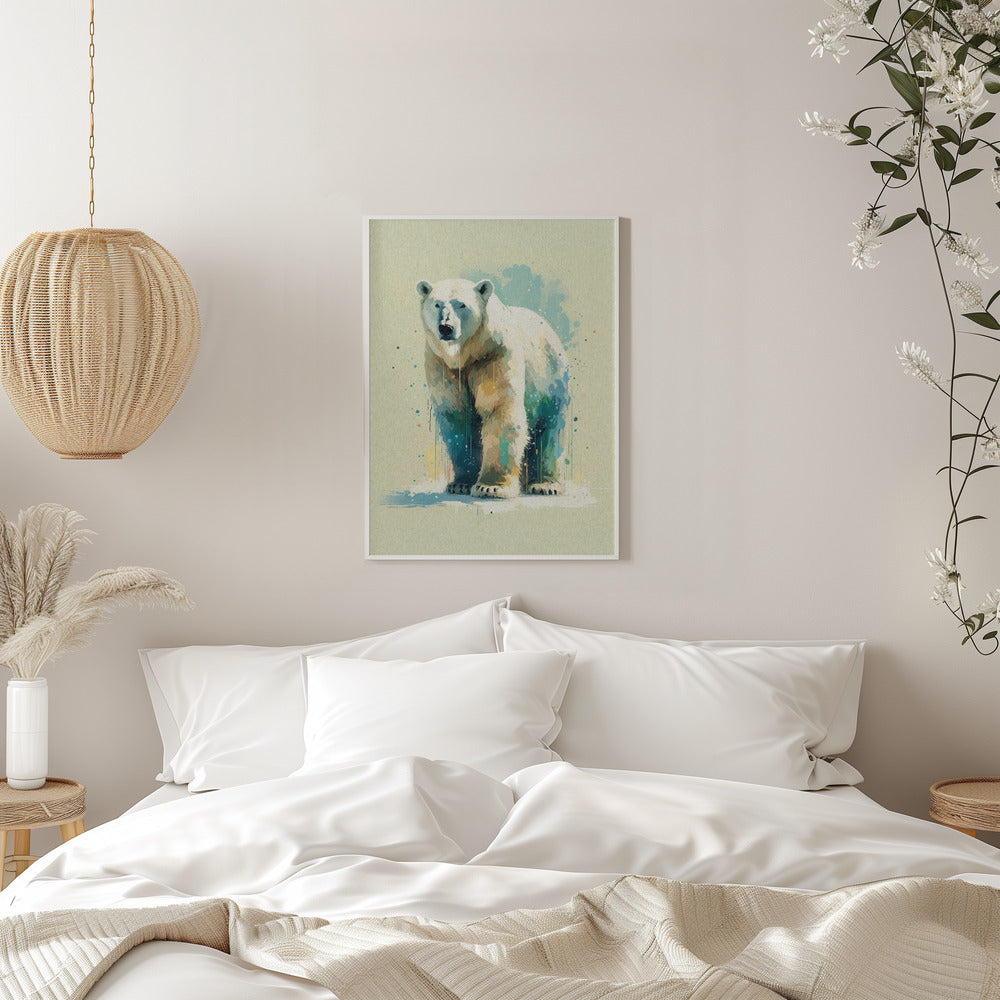 Polar bear Poster och Canvastavla