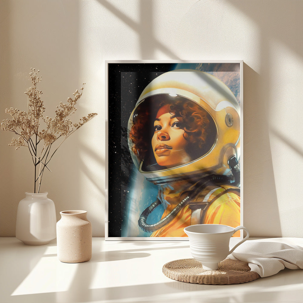 Astronaut Poster 2 Poster och Canvastavla