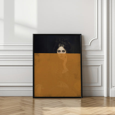 Altered Portrait of Woman Poster och Canvastavla
