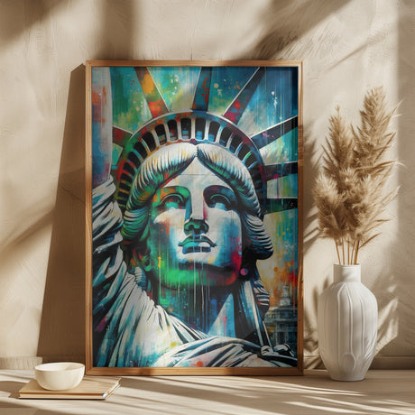 Statue of Liberty Poster och Canvastavla