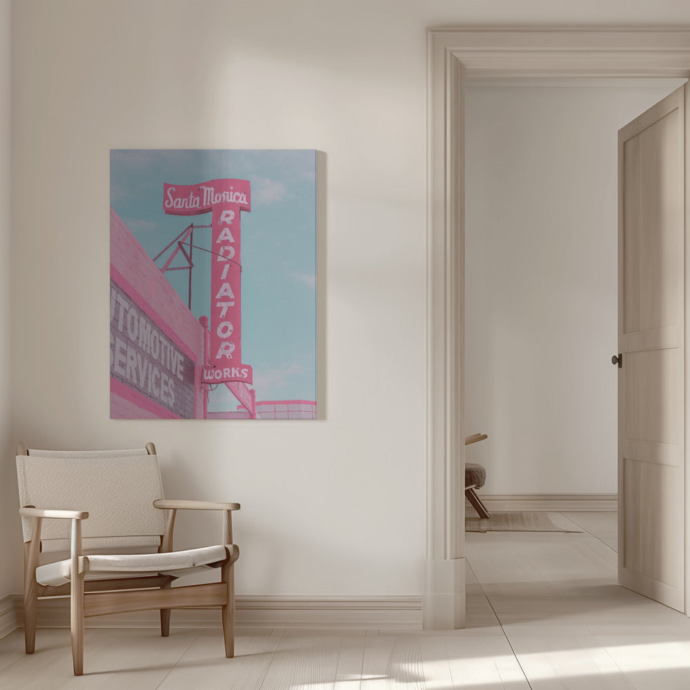 Santa Monica Radiator Works Poster och Canvastavla