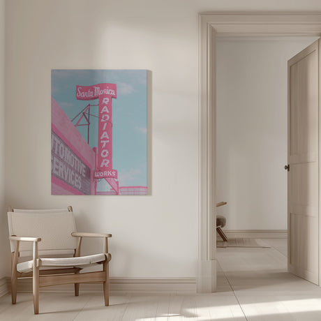 Santa Monica Radiator Works Poster och Canvastavla