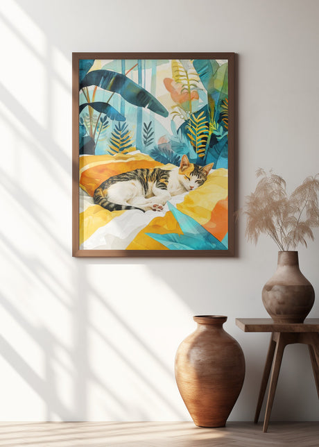 Cat's life 1 Poster och Canvastavla