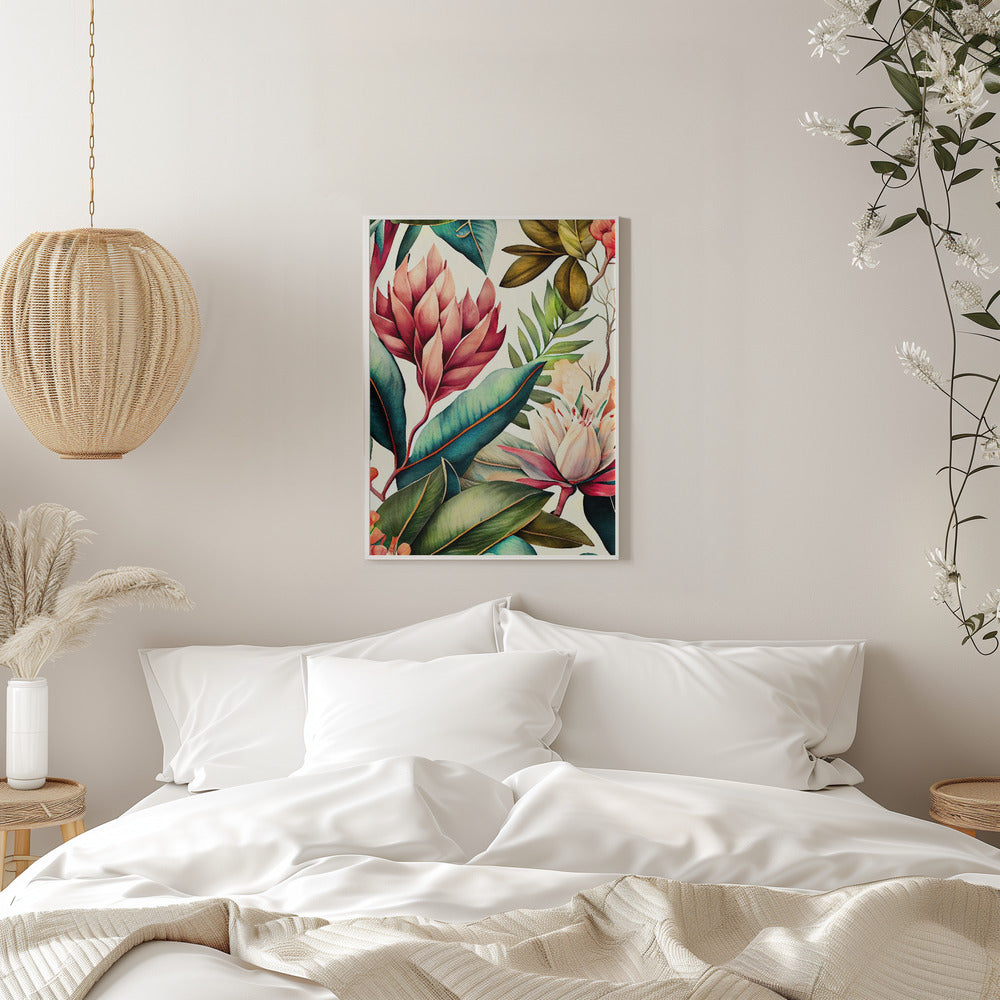 Flowers nature Poster och Canvastavla