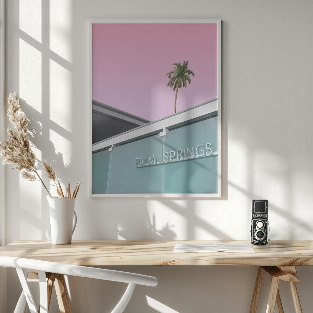 Welcome to Palm Springs Poster och Canvastavla