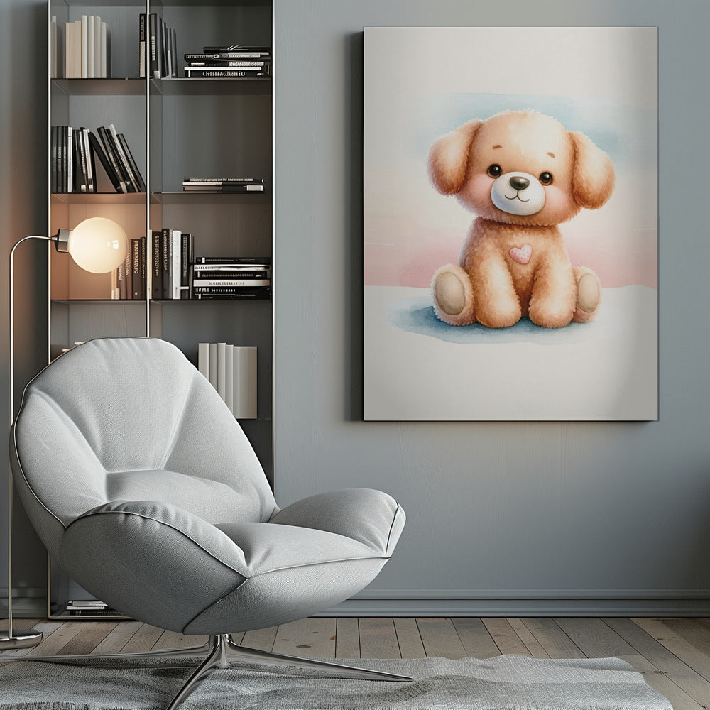 Doggy Poster och Canvastavla