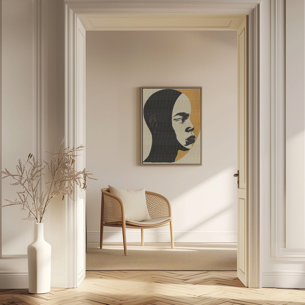 African Art Smooth 2 Poster och Canvastavla