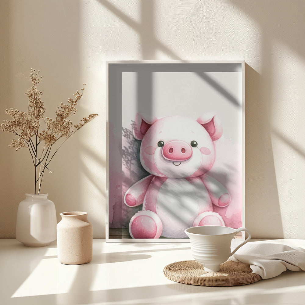 Piglet Poster och Canvastavla