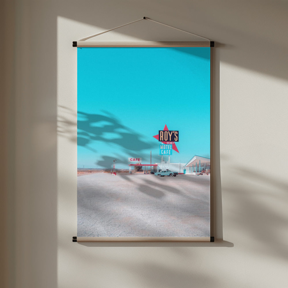 Roys Motel Cafe Vintage Sign Poster och Canvastavla