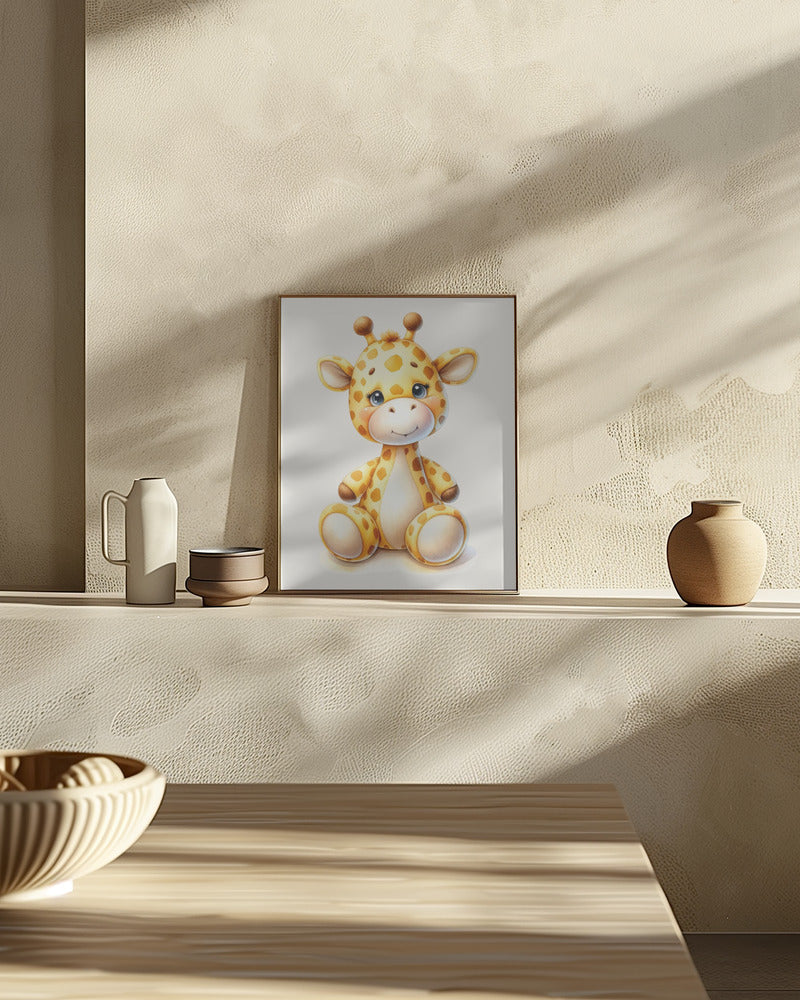 Giraffe Poster och Canvastavla