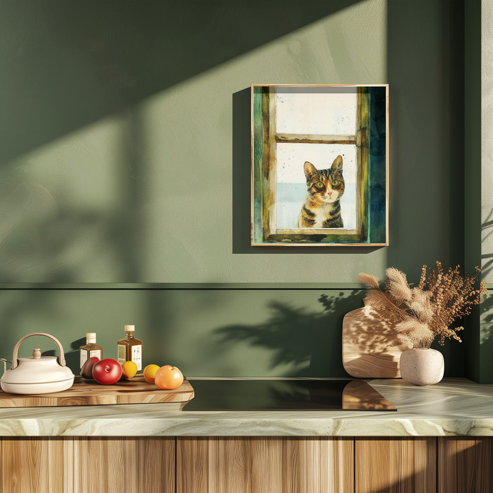 Cat's life 7 Poster och Canvastavla