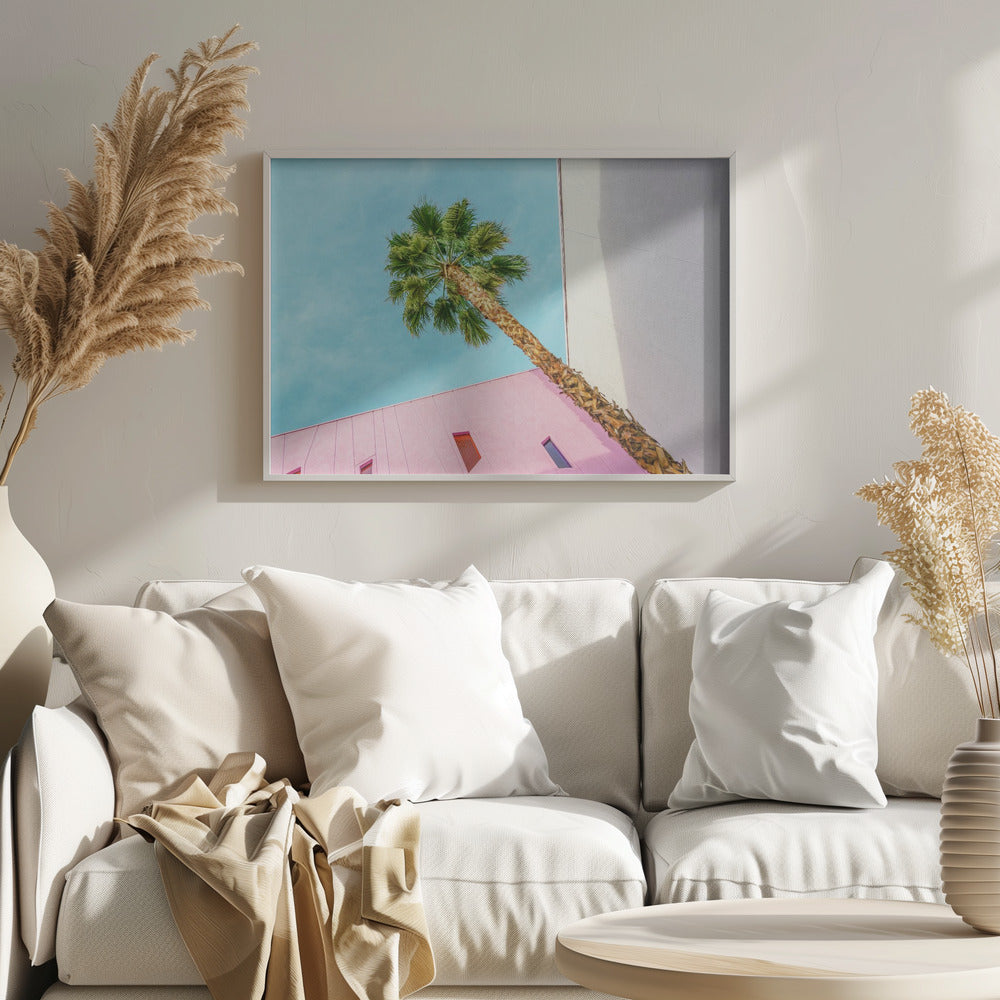Palm Tree Lookup Poster och Canvastavla