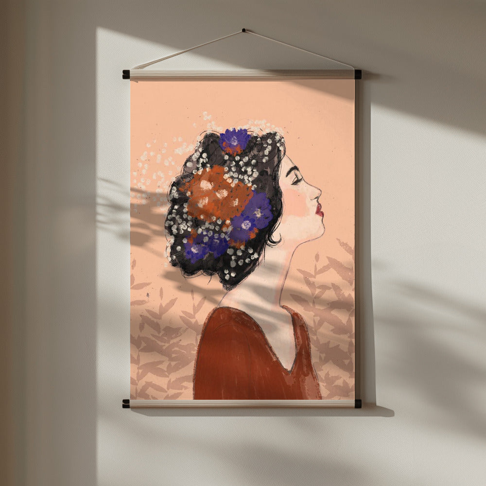 Summer Night (Peach) Poster och Canvastavla