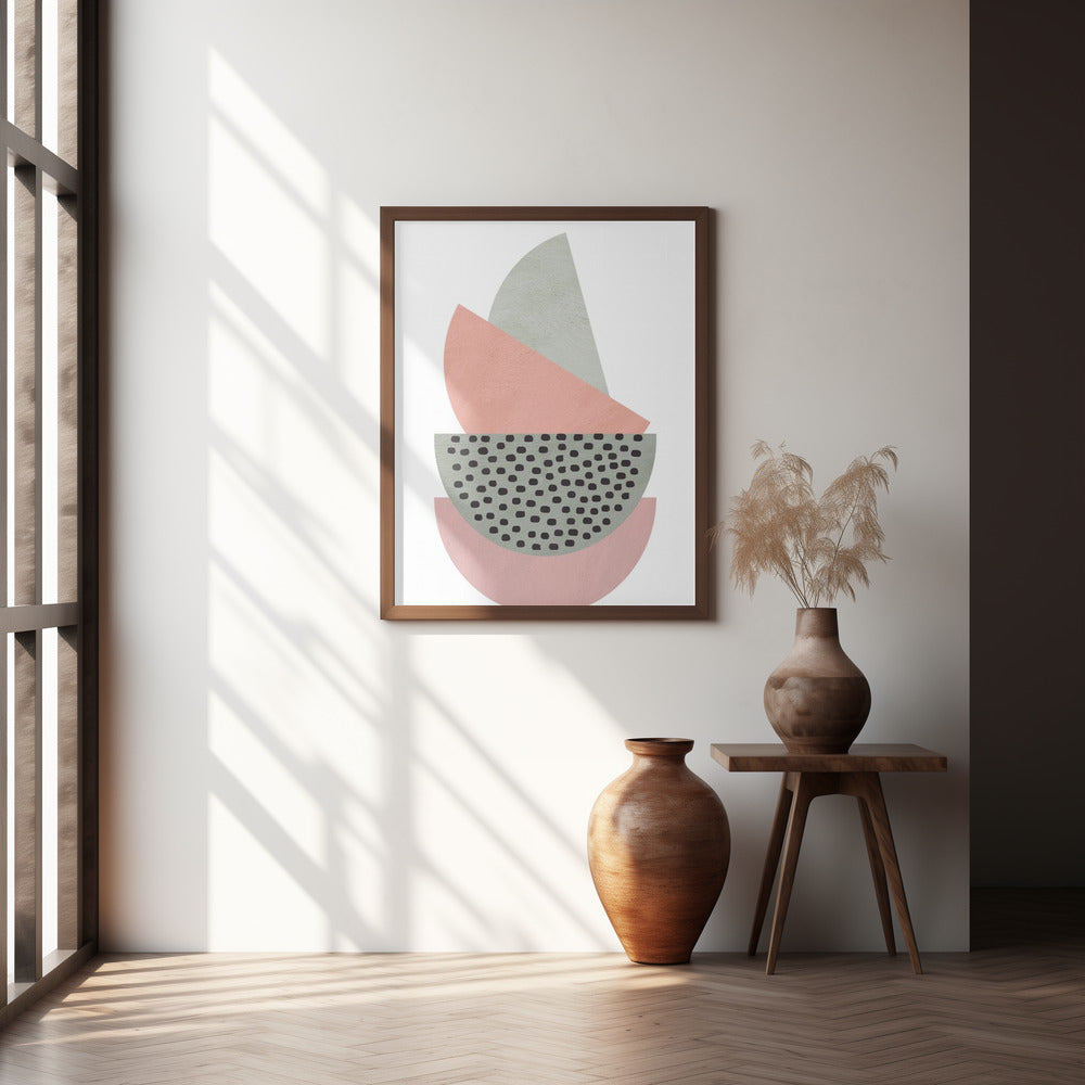Simple Boho 3 Poster och Canvastavla