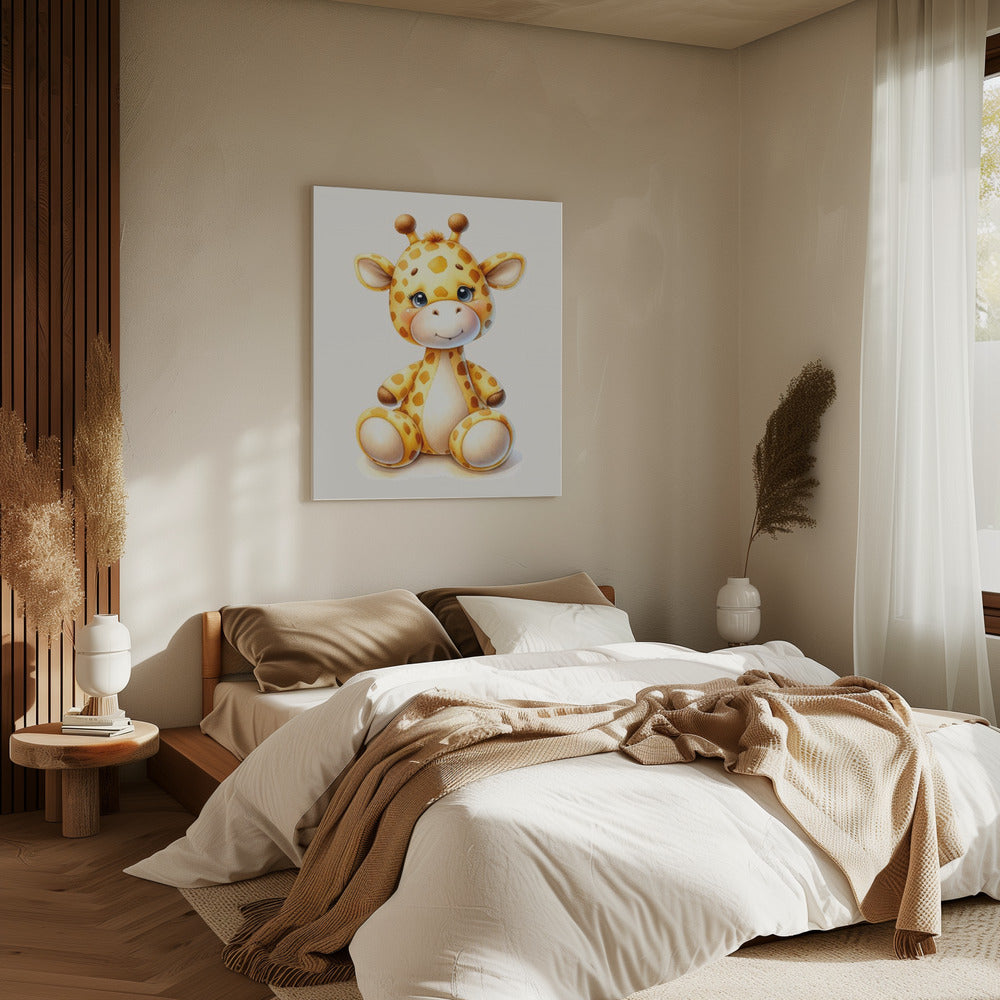 Giraffe Poster och Canvastavla